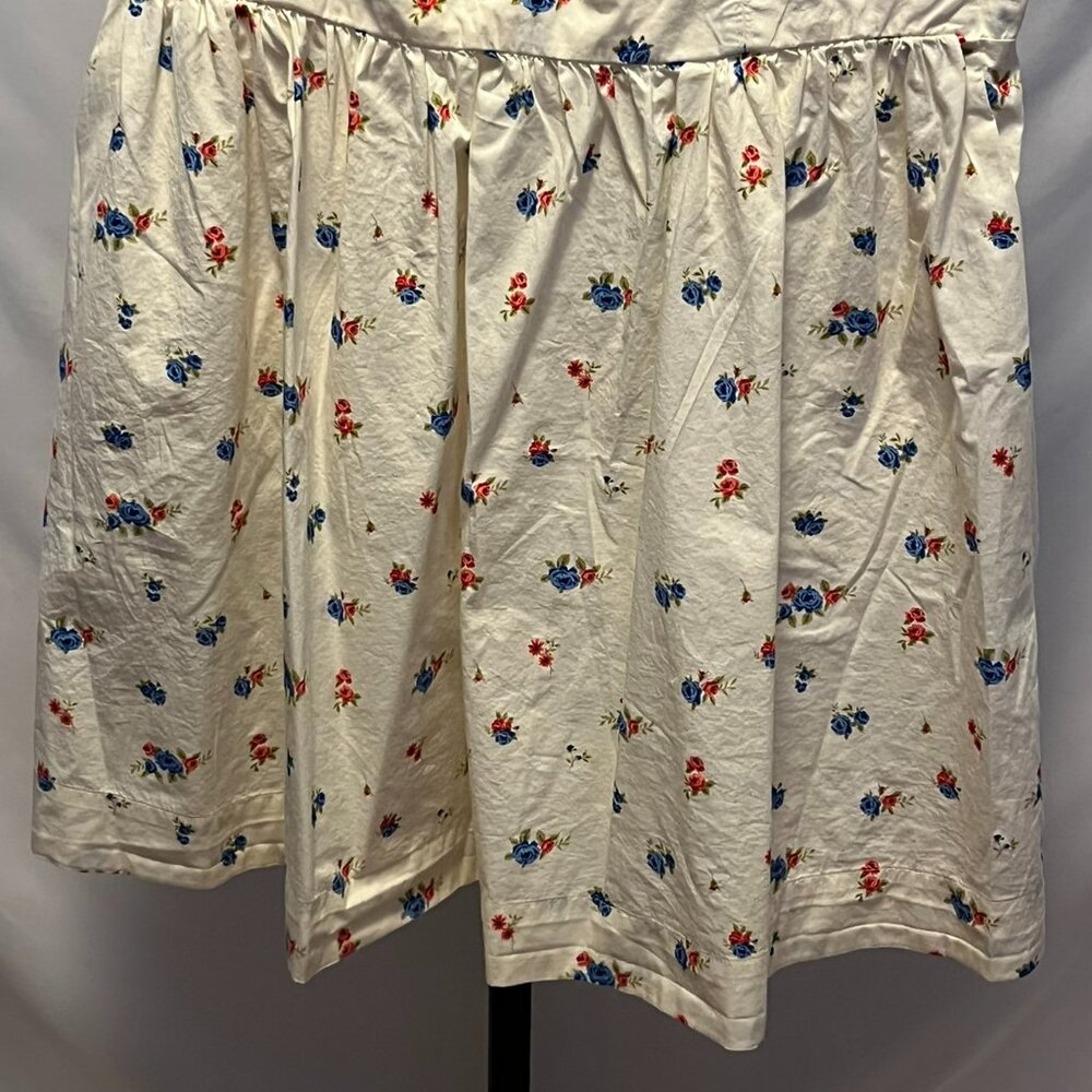 Old Navy White Floral Fit & Flare Cami Mini Dress — Size XL, New Without Tags - Picture 2 of 13